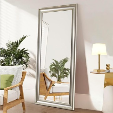 Framed Floor Length Extra Large Oversized Floor Mirror Full Length Mirror Standing Large Rectangle for Bedroom - Champagne 65 L x 31 W